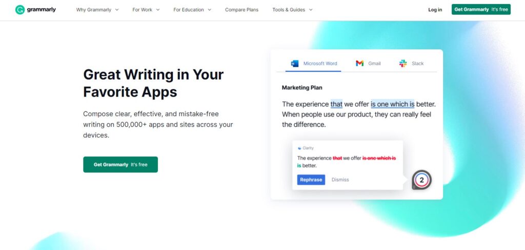 grammarly site