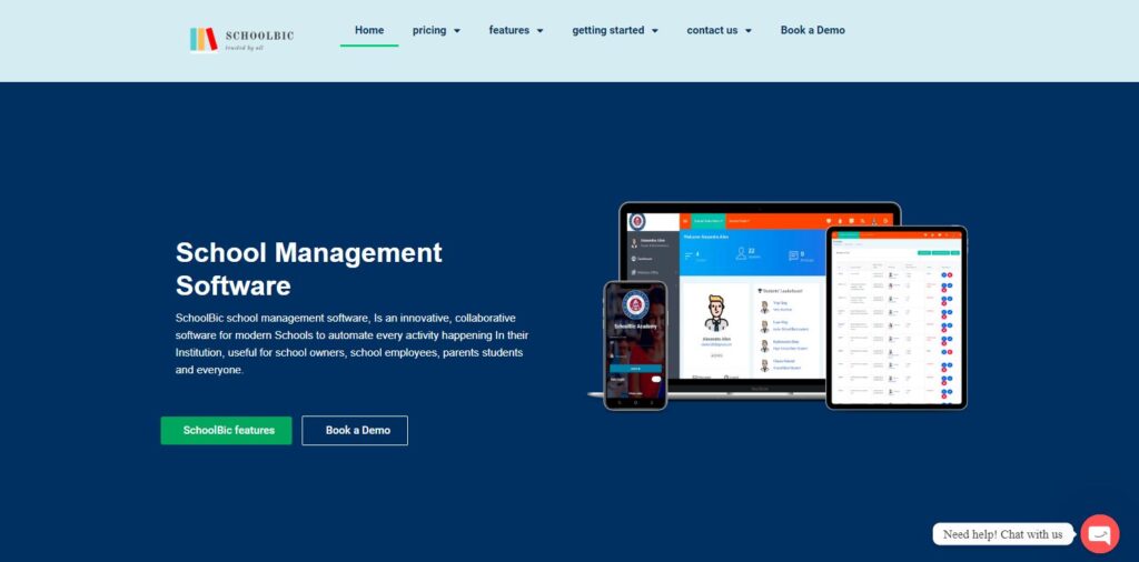 schoolbic school management tool