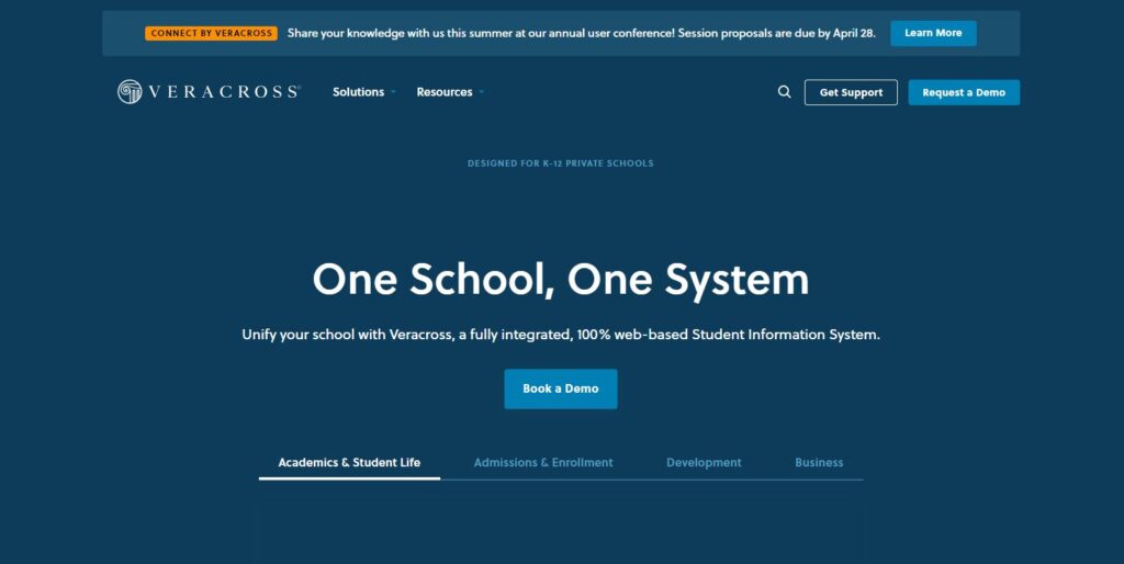 veracross school management tool