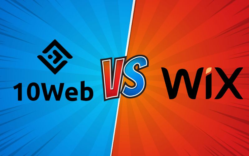 10Web vs. Wix: Which Website Builder is Best for Your Needs?